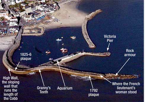 An aerial view is the best way to appreciate the shape and features of the Cobb