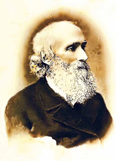 A rare contemporary photo of the Rev. Sidney Godolphin Osborne. It is something of an irony that a man who pursued the media for his own ends was shy about having his own photograph taken.