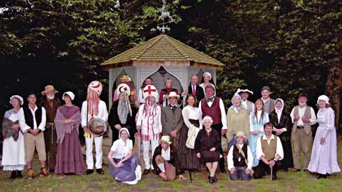 The New Hardy Players, at the West Stafford home of Julian and Emma Fellowes