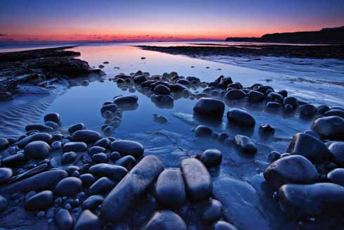 211edEDWARDES10 The Purbeck Marine Nature Reserve at Kimmeridge Bay is well worth a visit during the winter months. Get there at low tide to search for the varied marine life that inhabits the rock pools.