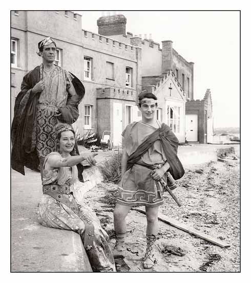 Brownsea Open Air Theatre pictured in 1965 in a production of A Midsummer Night's Dream