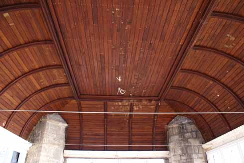 411edDURLSTON11 ...refreshed wooden interior ceiling...