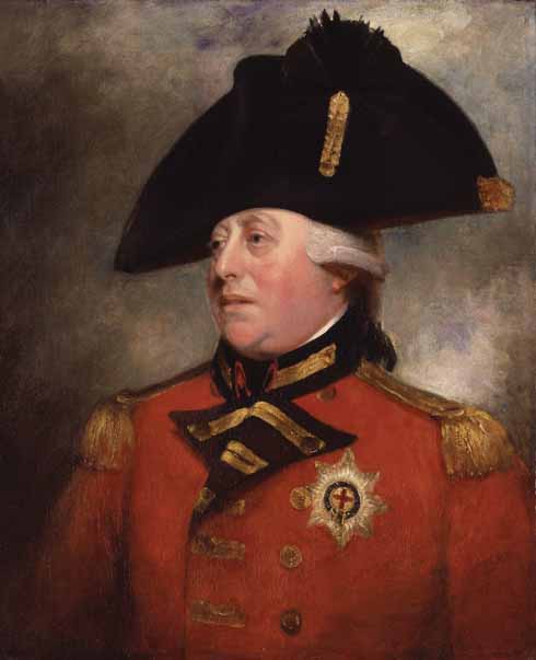 Studio of Sir William Beechey (1753–1839)  George III (1738-1820)   oil on canvas, 1799-1800