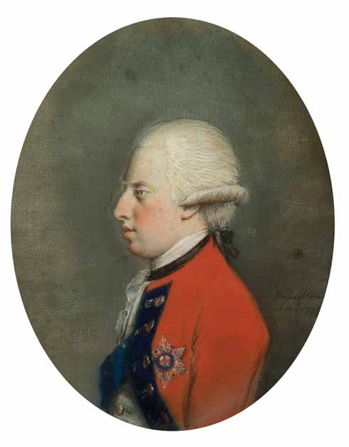 Hugh Douglas Hamilton (1736-1808) Prince William Henry, 1st Duke of Gloucester (1743-1805) pastel on paper, 1773