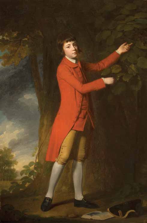 George Romney (1734-1802)   Thomas Rackett the Younger (1756-1840)  oil on canvas, c. 1768