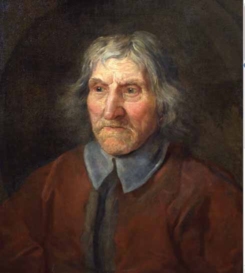 William Hogarth (1697-1764) Thomas Coombes, aged 108  oil on canvas, 1742
