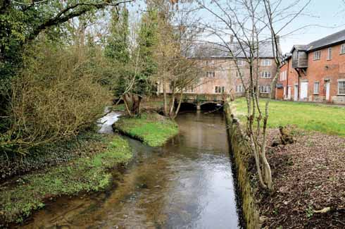 411edMaidenNewton6 There have been water mills in Maiden Newton as far back as Domesday Book. Originally corn mills, they have been put to various uses from industrial units to rope and even ecclesiastical carpet making.