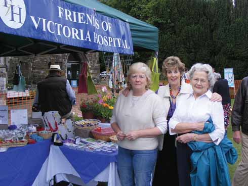 611edWIMBORNE1 A familiar sight in Wimborne, the FVH stand is shown here at the annual folk festival