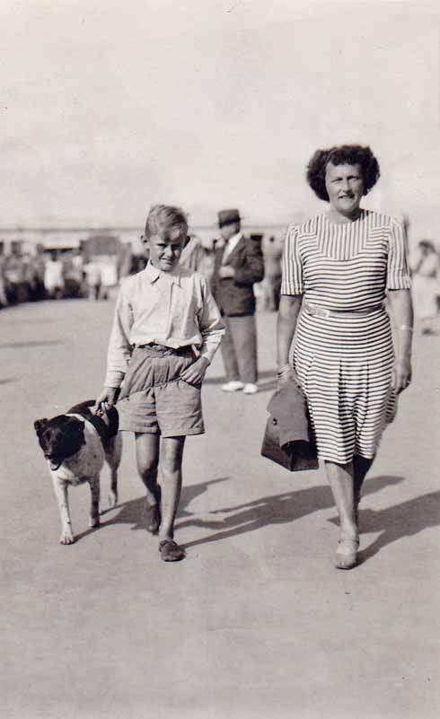  The author as an eleven-year-old, with his mother