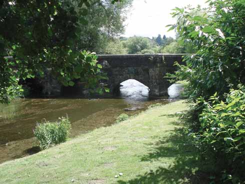 Walford Bridge and the River Allen, Wimborne