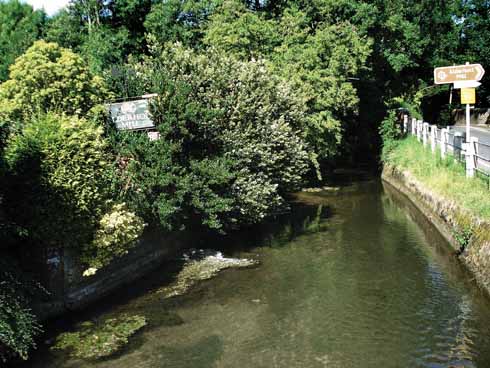 Ashford Water at  Alderholt Mill