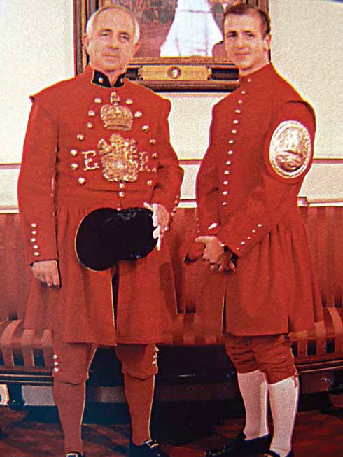 711edSherborne2 Alan and Tom Woods in their finery