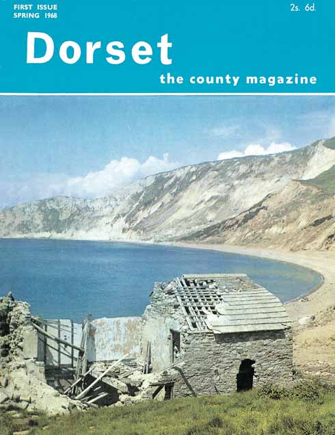 The cover of Issue 1 of Dorset, the county magazine – which later became Dorset Life, with Rodney's introduction, and his first campaign in the magazine: for the MOD to return Tyneham to the evicted villagers