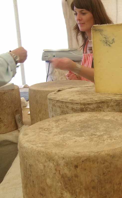 Thanks to the organisers keeping the entry fees at a reasonable level, visitors to the show are all too eager to sample and to buy the wide range of local cheeses on offer