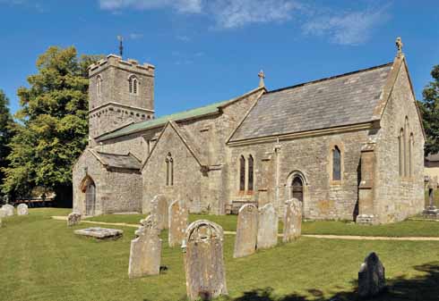 The church of St John The Evangelist in part dates back to the 12th century, but is believed to have been built on the site of an even earlier church. In the 1767 account of a visit to Tolpuddle by Bishop Secker (the then Archbishop of Canterbury), the village is described as ‘a large parish with no papists, a church three isles deep, with a tower and four bells and regular divine Sunday service.’