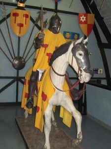 Terrifying perhaps, but the French cavalry was undone by conditions and the English/Welsh archers