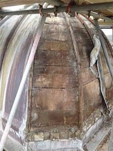 The rotten horror of what lay beneath the surface of the cupola's roof