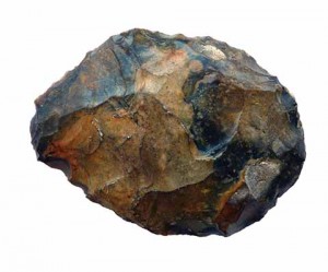 The hand axe whose age means it likely predates Homo Sapiens